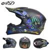 DOT Certified Full Face Off-Road Motorcycle Helmet Dirt Bike ATV Trail Riding Safety Gear