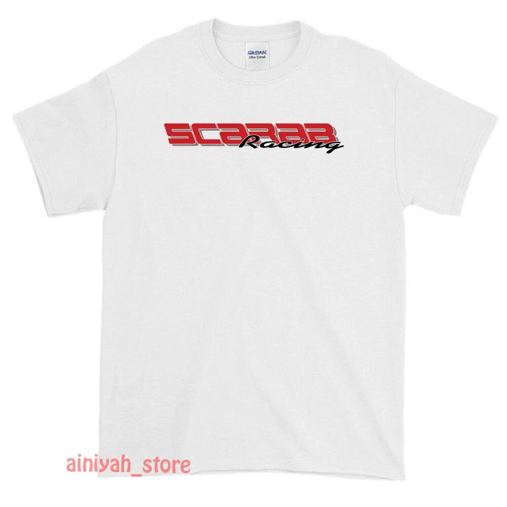 New Scarab Racing Logo Men s Funny T shirt USA Size S-XXL XL