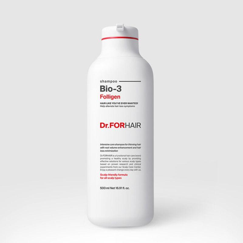 Polygen Bio-3 Shampoo 500ml zur Reduzierung von Haarausfall und zur Verbesserung des Wurzelvolumens