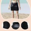1/12 Action Figure Clothes Doll PU Leather Skirt Fashion Miniature Clothing Dress up for 6