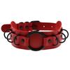Halloween Punk Gothic Exaggerated O-Chain Pu Leather Collar, Fashionable Daily Wear Accessory