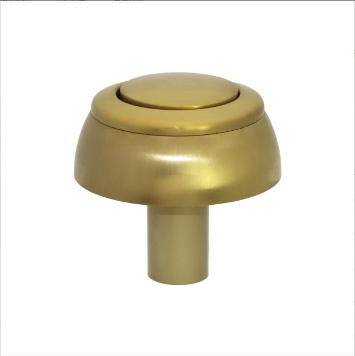 Buton de tragere Auriu Buton de toaletă Buton de apăsare pentru toaletă