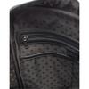 Daks Black Leather Simple Backpack [15 Inch Laptop Compatible] Dbba3e337