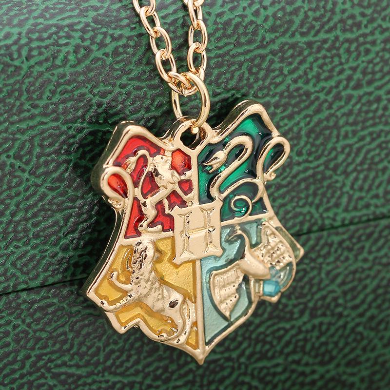 Cartoon Witchcraft Badge Pendant Necklace Jewelry Accessories