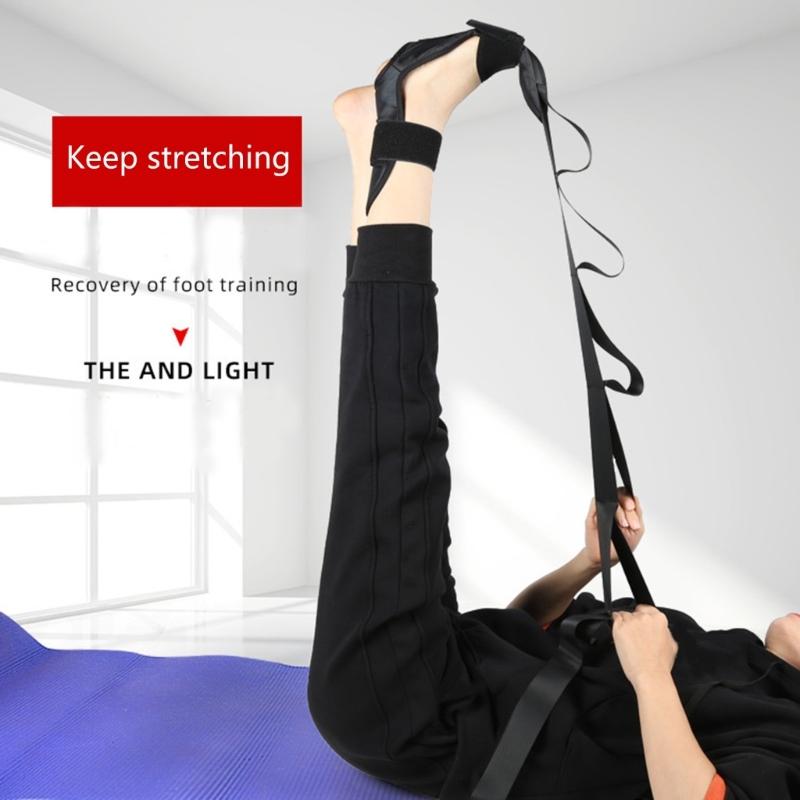 Stretching Strap Hamstring Stretcher Foot Stretcher Calf Stretcher,Leg Stretcher,igament Stretching Belt for Pain-Relief