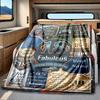 2026 Future Belongs You Graduation Celebration Blanket Personalized Name Soft Comfortable Stylish Blanket Car Blanket Perfect For Travel Camping