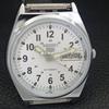 REFURBISHED SEIKO 5 AUTOMATIC 6309A VINTAGE JAPAN MENS WHITE WATCH a441739-1 Sk-a441739