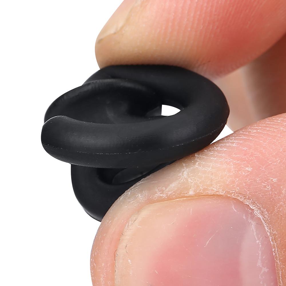 4Pcs Rubber Bow String Stabilizer Red Silencer Accessories Bowstring Shock Absorber Bowstring