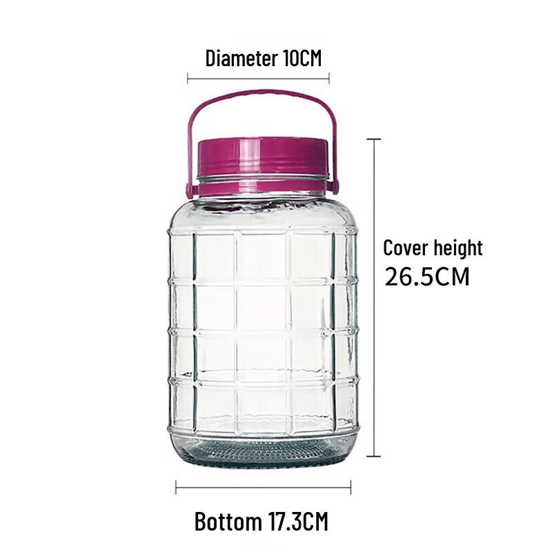 Glass Fermentation and Storage Jar