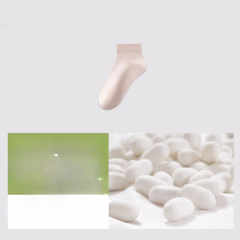 Female Summer Thin Mesh Breathable Antibacterial Boneless Cool Socks
