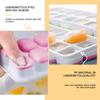 14 Grids Ice Maker Mold Reusable Silicone Ice Cube Mold Ice Maker with Removable Lids Kitchen Tools Freezer Ice Blocks Maker