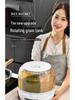2024 Rotating Rice Storage Cylinder: Insect-Proof, Moisture-Proof, Sealed Grain Box for Home