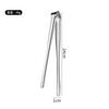 304 Stainless Steel Steak Clip Kitchen Tool Pancake Barbecue Spatula Clip BBQ Tongs Frying Fish Spatula Clip Bread Household