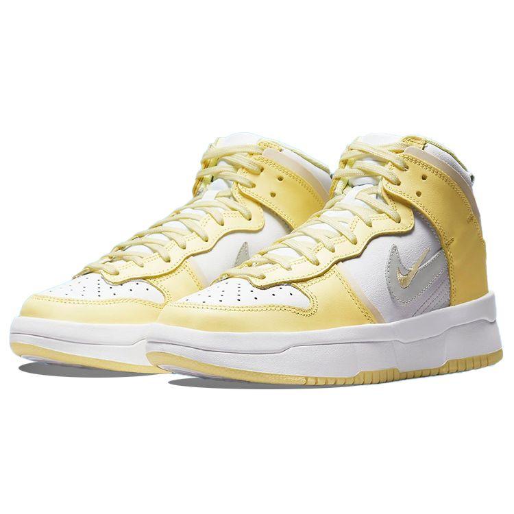 Nike Dunk High Up White Citron Tint Women Sneakers Coconut-Milk Photon-Dust DH3718-105