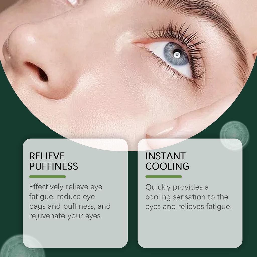 Ouhoe Mint Flavored Eye Repair Roller Essence Hydrating Wrinkle Reducing Formula For Youthful Skin