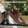 waterproof work shoes men protective shoes anti-slip leather safety shoes men safety shoes plastic toe safety sneakers for work