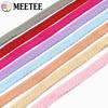 5/10/20M Meetee 11mm Cotton Elastic Band for Underwear Strap Stretch Webbing Tape Ribbon Double Layered Rubber Bands Accessories