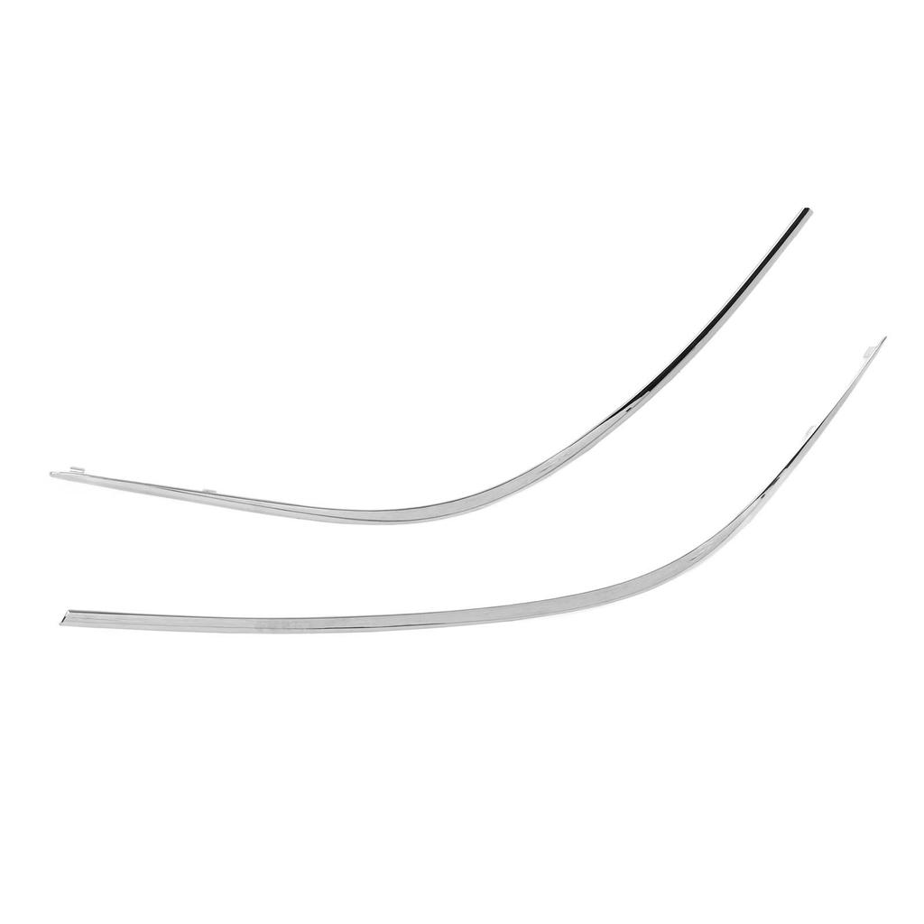 Front Bumper Lower Bumper Chrome Trim 2218850121 Outer Molding Trim Set Replacement for BENZ S350