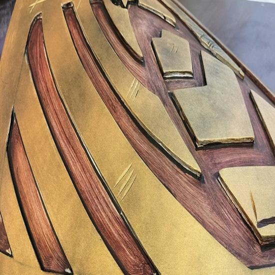 The "Soldier Boy" Wooden Shield Superhero Roleplay Shield Comic Cosplay Shield Replica Best For Gift