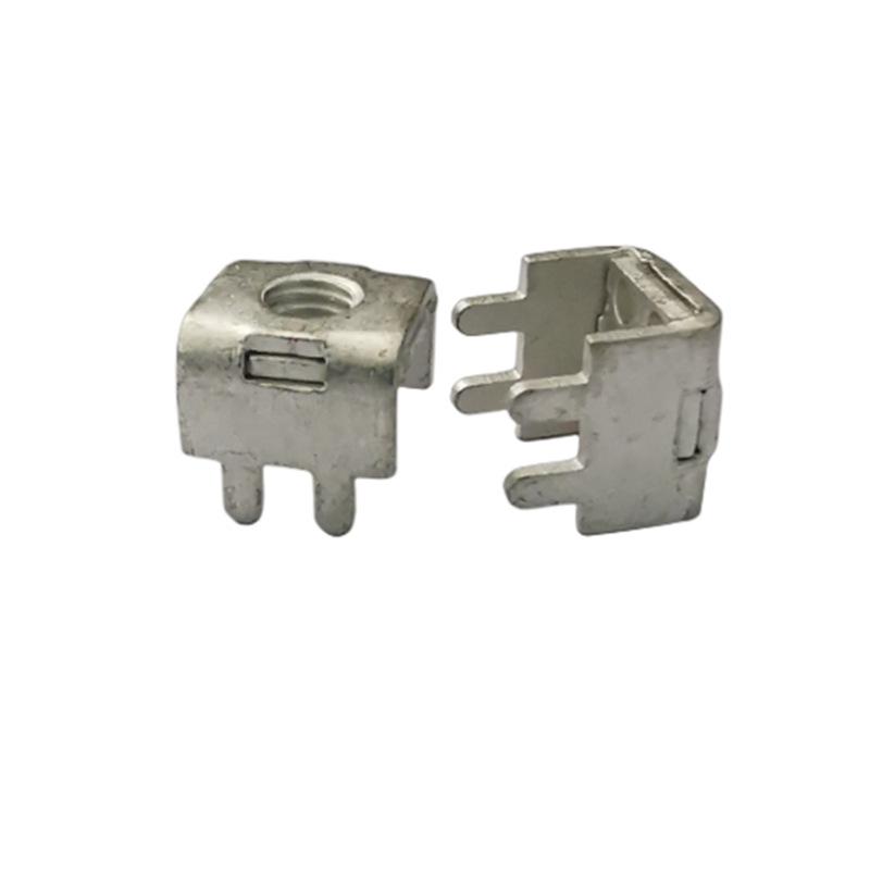 PCB-5C Solder Terminal Block: M5 Post Connector for Circuit Board Hardware