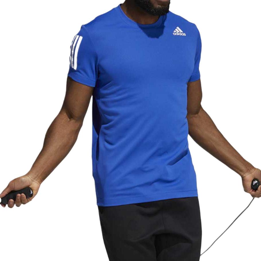 Adidas H.RDY Warrior Quick-Drying Comfortable Breathable Crew Neck Short Sleeve T-Shirt Men Tops Blue H11107