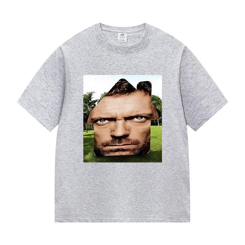 Dr Gregory House MD Śmieszny Mem Graficzny Koszulka Unisex Odzież Damska Moda Krótki Rękaw T-shirt Casual 100% Bawełna Okrągły Dekolt Koszulki