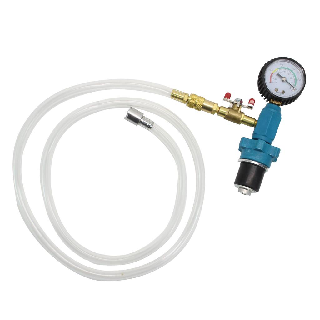 Radiator Cooling System Vacuum Purge Coolant Refill Tool Kit Auto Car Radiator Coolant Purging Tools Set for Car Van SUV Truck