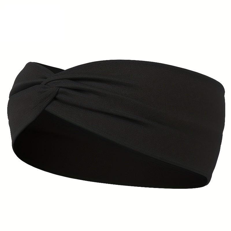 Bandeau Croisé de Sport pour Femme pour Maquillage, Yoga et Lavage du Visage