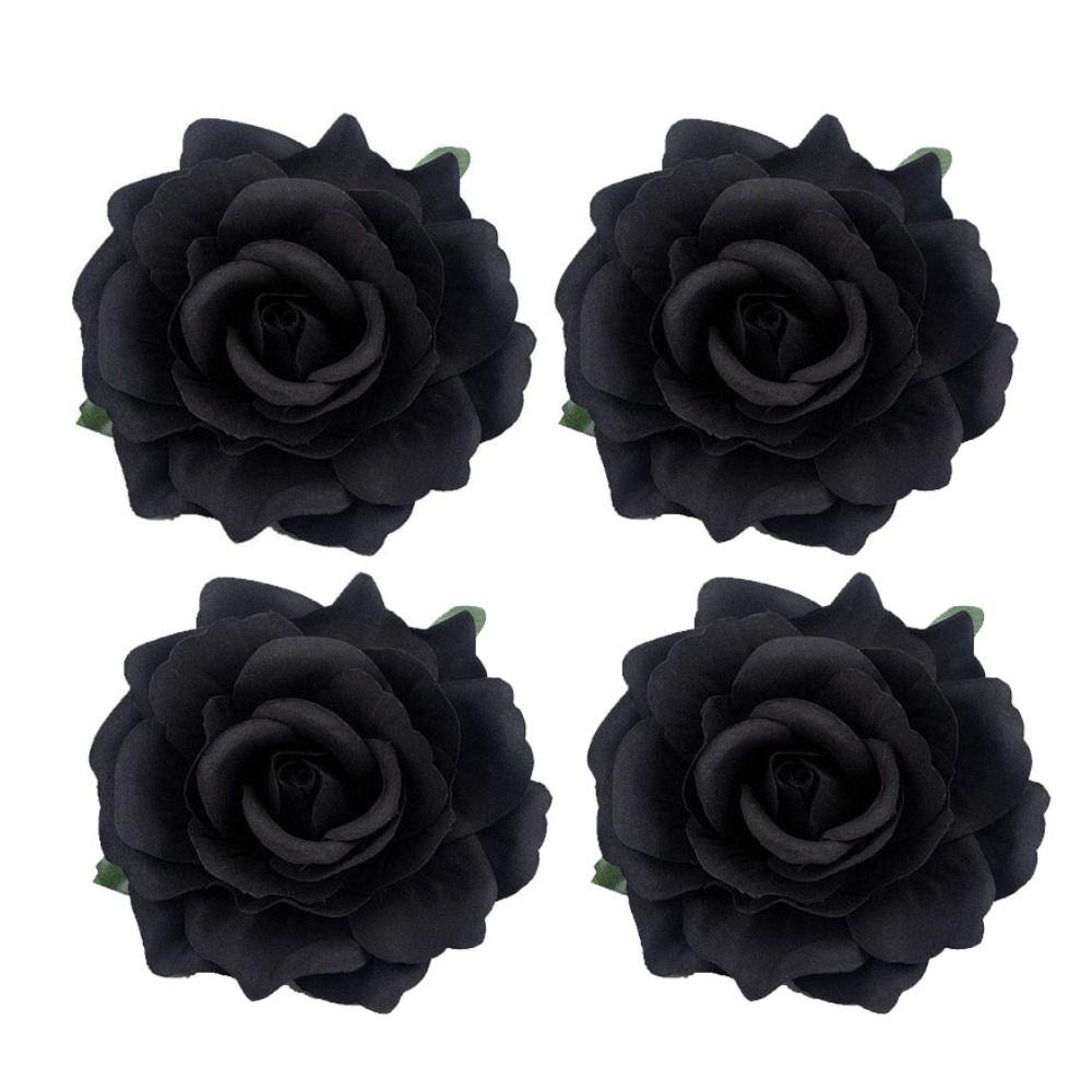 Accessories Bridesmaid Bridal Rose Flower Hairpin Wedding Brooch Hair Clip