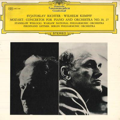 LP Record SVIATOSLAV RICHTER  WILHELM KEMPFF  Mozart Concerto For Piano And Orch MG2181 DEUTSCHE GRAMMO 1980 Japan Obi Classical Used