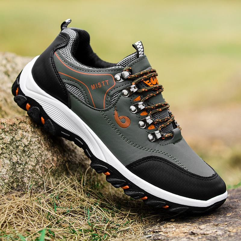 New Outdoor Mountaineering Shoes Fashi Men's Sports and Leisure Shoes Trendy Single Shoes Running Shoes Tourism Men's Shoes