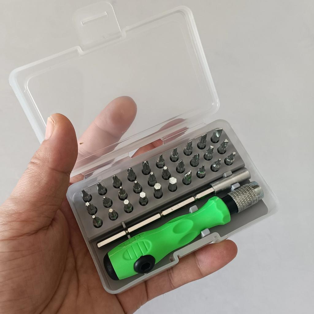 

32 in 1 Precision Screwdriver Set - Mini Magnetic Tool Kit with Adjustable Extension Rod for Phone iPad Camera Repair