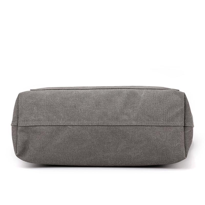 Shoulder Bag Tote Bag Women Solid Color Canvas Bag