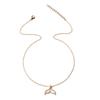 Mermaid Necklace Alloy Jewelry Versatile Dolphin Tail Pendant Niche Light Luxury Women's Necklace