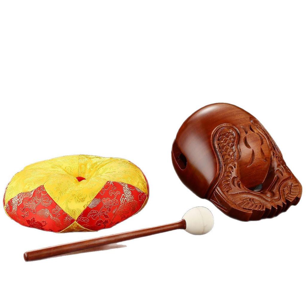Taiwanisches Violettes Sandelholz Holzfisch - Buddhistisches Dekompressions Dharma-Instrument