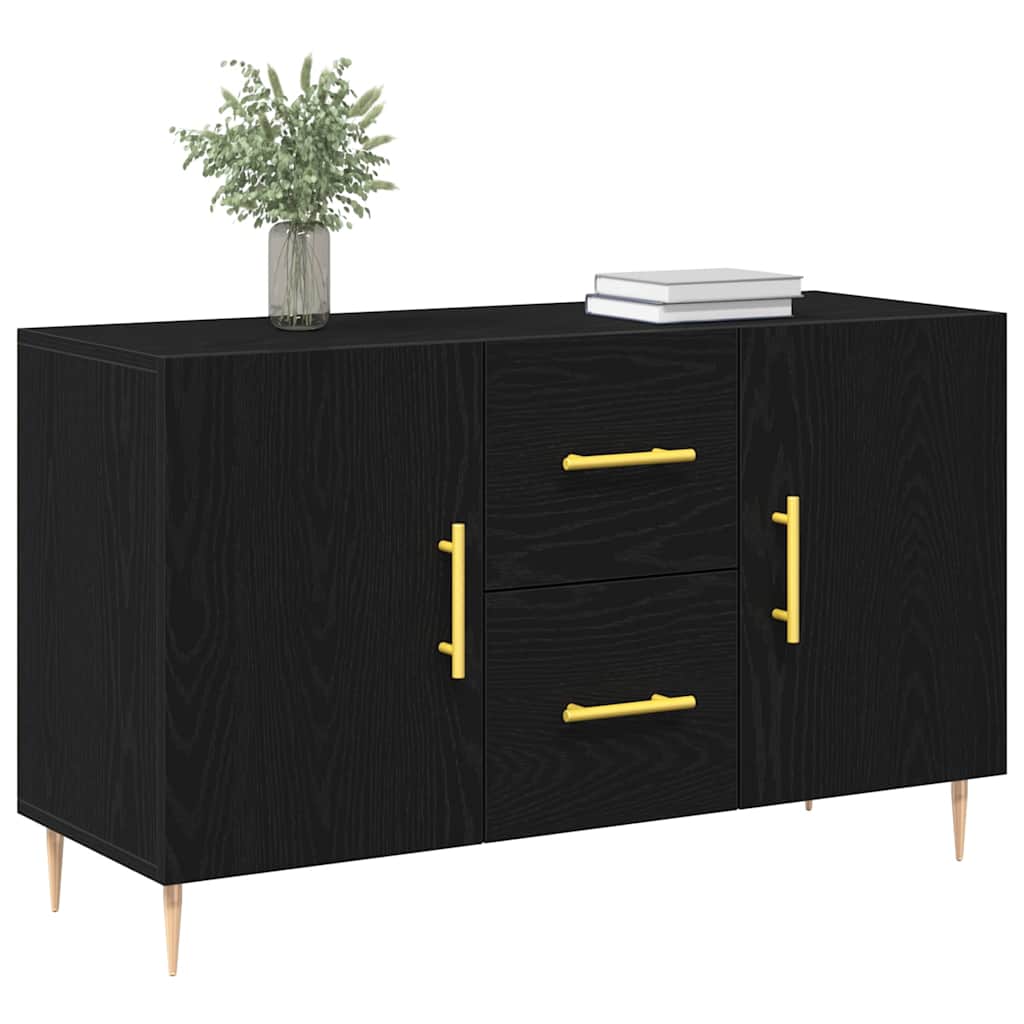 Sideboard in Schwarznuss-Optik 100 x 36 x 60 cm Holzwerkstoff