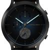 Lilianthal Berlin Chronograph Watch with Date Display and Made in Black Men's Meteorite, Germany, C01-025-B004FB,