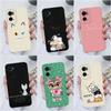 Θήκη για OPPO A91 A76 A73 A93 A72 A78 A94 A8 AX7 Κάλυμμα τηλεφώνου Cute Cat αντικραδασμική ματ μαλακή σιλικόνη Προστασία κάμερας κατά της πτώσης για προφυλακτήρα OPPO