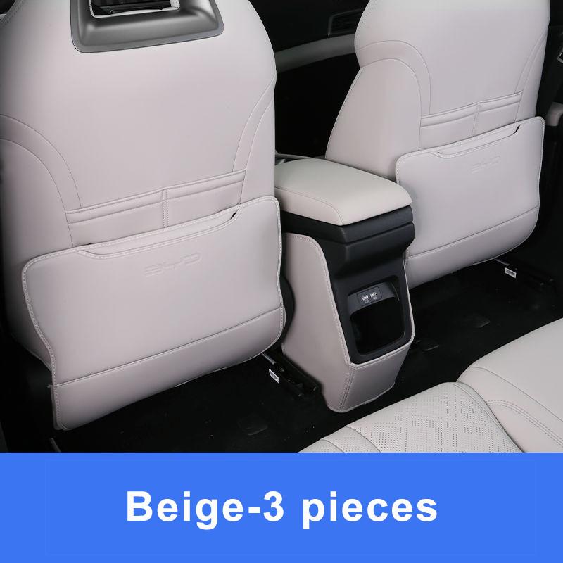Car Seat Back Pad Anti-Kick Armrest Box Protector Cushion for BYD Yuan Pro Yuan UP 2026 2026 Anti-Dirty Mat Accessories Styling