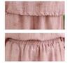 2026 Summer Retro Ethnic Cotton Linen Short Sleeve Top + Wide Leg Pants Set