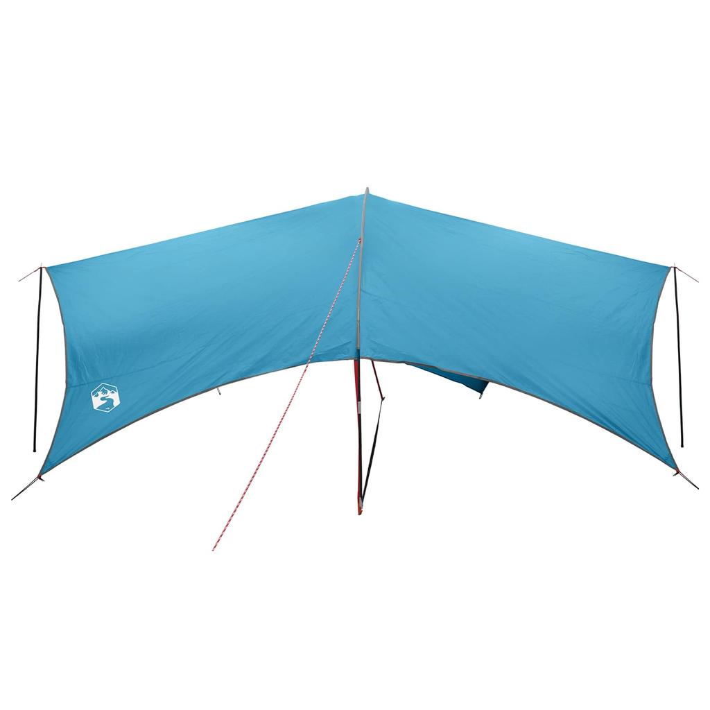 Camping Tarp Waterproof Blue 695 x 580 x 200 cm