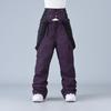 Ski Pants for Women and Men Insulated Waterproof Warm Winter Outdoor Snowboard Pant Thermal Skiing Pants Windproof Hiking Warm Snowboarding Snow Pants