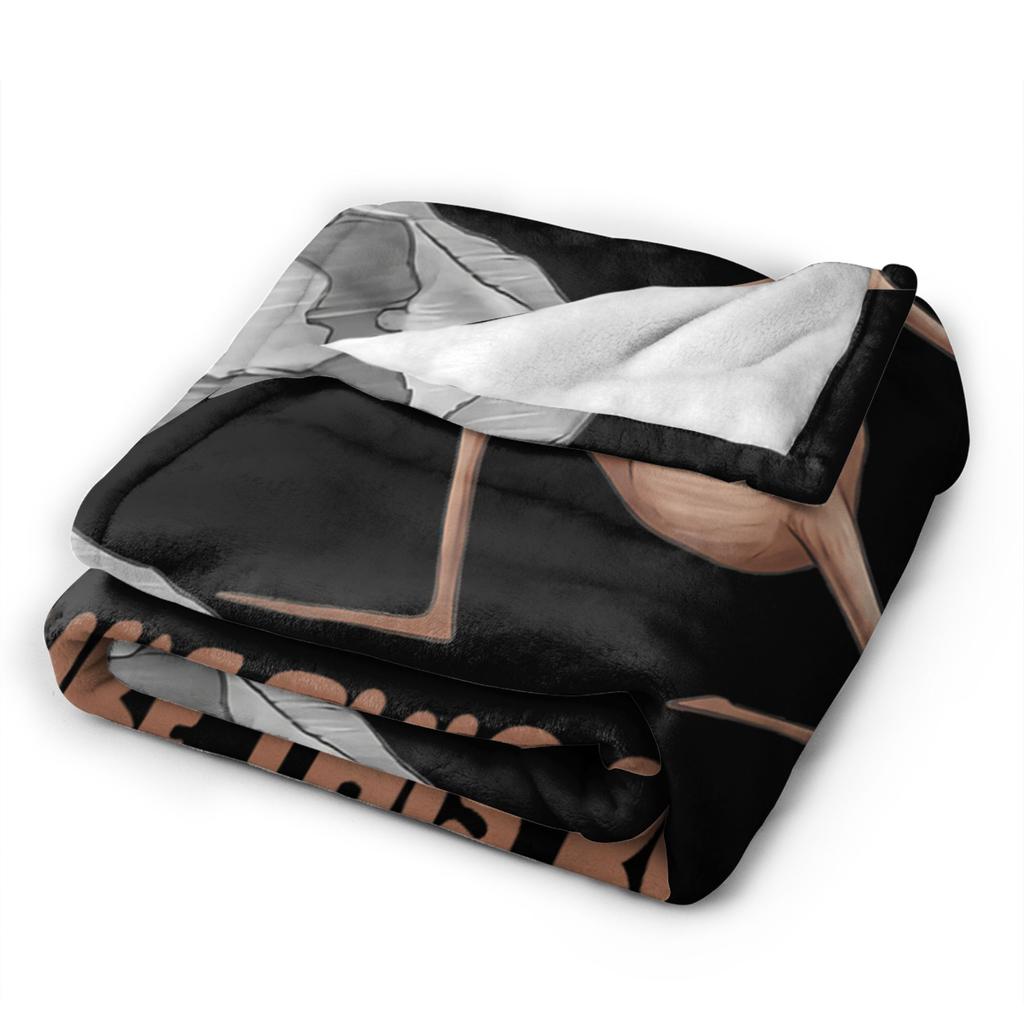 Marcus The Worm I Don't Like This Rock Fashion Blanket Fleece Printed Funny Meme Breathable Ultra-Soft Throw Fashion Blankets for Sofa