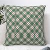Plaid & Holiday Christmas Pillow Cover Novelty Pillow Case Sofa Bedroom Home Decor Cushion Cover Soft Printed Pillowcases Gift