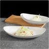 Taisun Qianli Jiangshui Ceramic Boat-Shaped Serving Plates