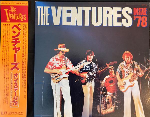 

LP Пластинка VENTURES - На сцене 78 GXF7778 UNITED ARTISTS 1978 Япония Оби Рок Б/У