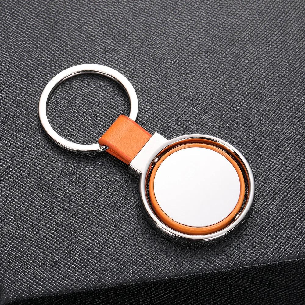 Custom Logo Ersonalized Rotating Moto Car Bags Key Ring Men and Women Key Chain Personalization Creative Metal Keychain Gift