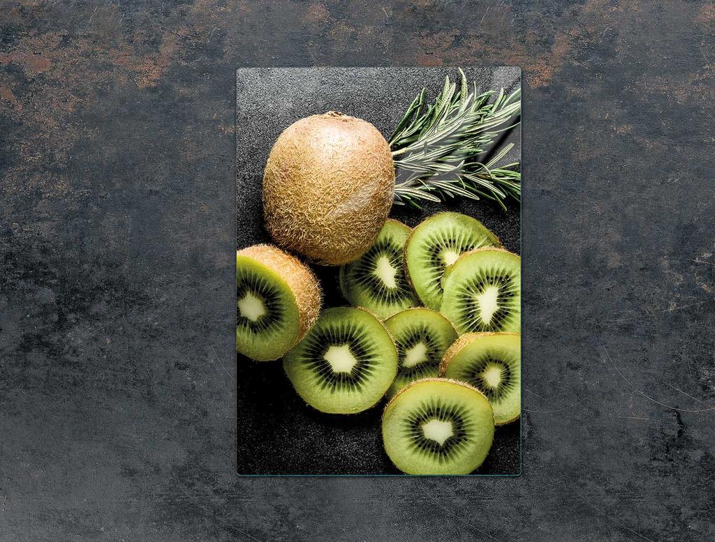 SZKLANA DESKA DO KROJENIA 35x52 KIWI