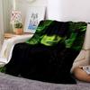 Wicked Theme Printed Blanket - Perfect for Couch, Bed, Travel & Outdoor Use | Machine Washable, Cozy & Durable.