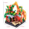 MOC City Building Block Figures Accessory TV Game Console Computer Screen Control Center Easel Oil Printing Bricks DIY Kids Toys